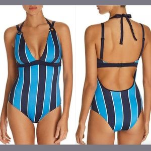 NEW $145 Mei L'Ange Mya One-Piece Swimsuit in Blue [SZ Small ]‎